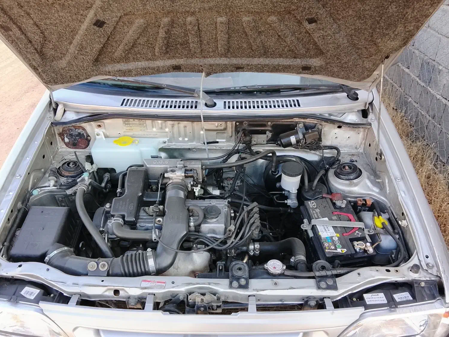 پرایدمدل87 شاسی پلمپ بدون حتی مو ترک|خودرو سواری و وانت|سقز, |دیوار