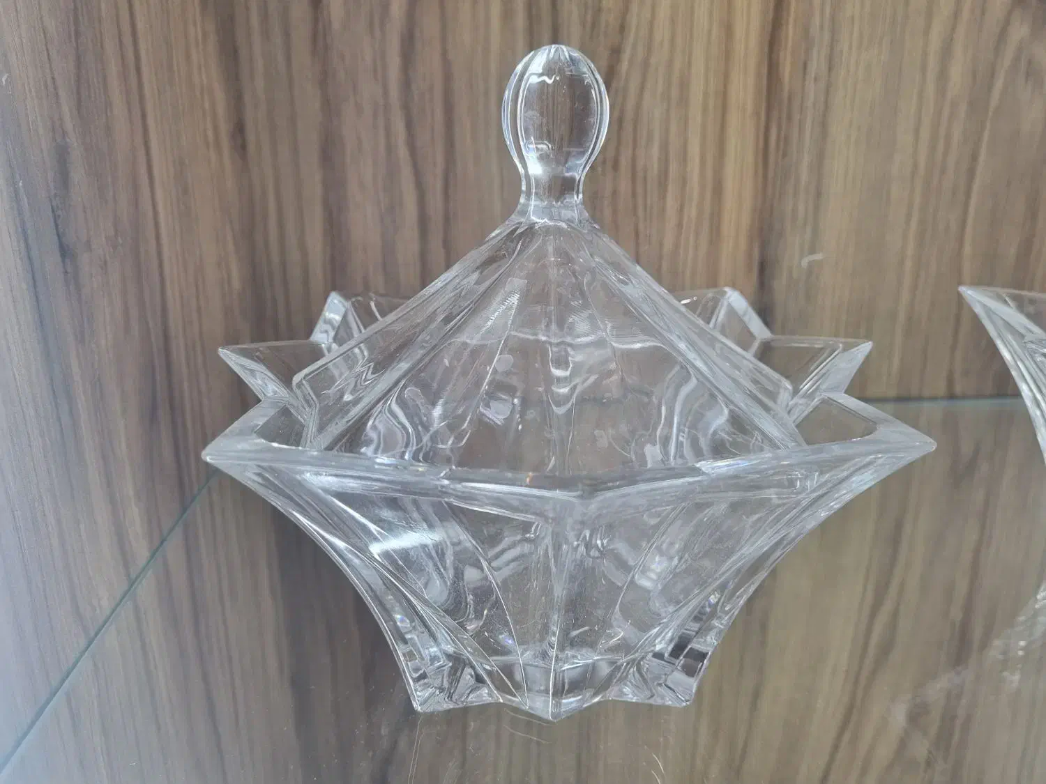 سرویس کریستال طرح ستاره|ظروف سرو و پذیرایی|همدان, |دیوار