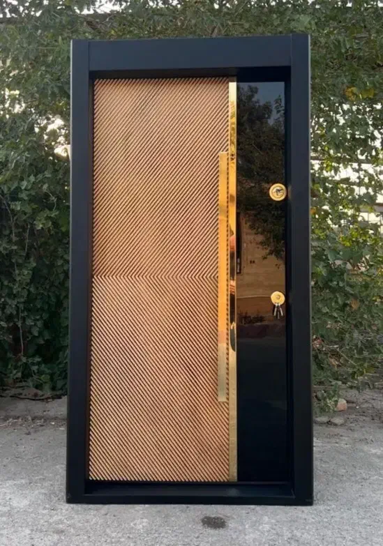 درب ضد سرقت مدرن شیشه سکوریت|مصالح و تجهیزات ساختمان|تهران, باغ فردوس|دیوار