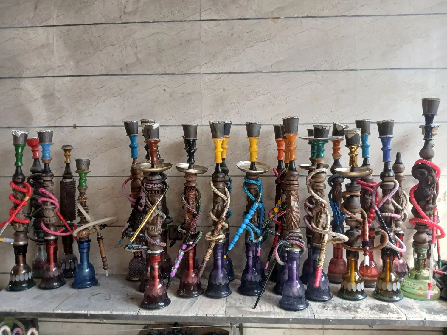 قلیان چوبی.|کافیشاپ و رستوران|تکاب, |دیوار