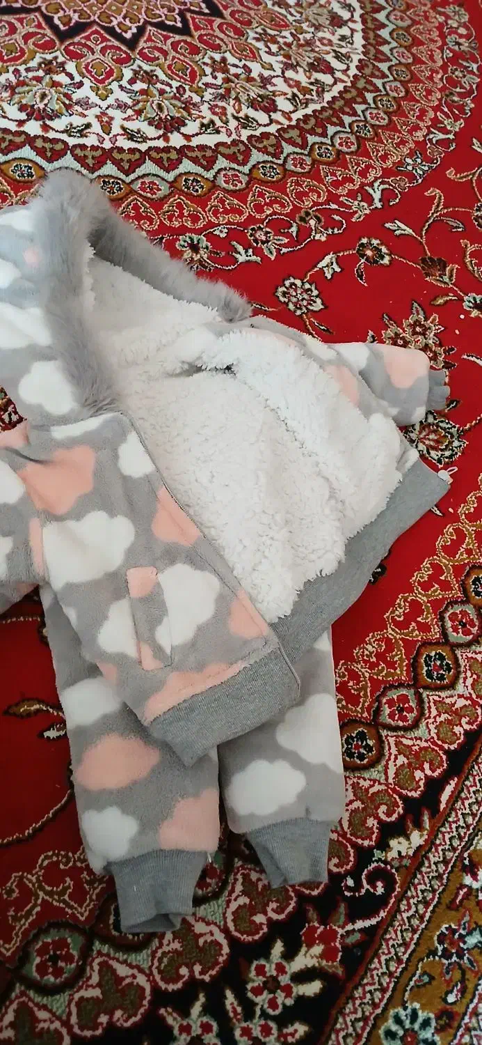 سویشرت شلوار تو خز درجه یک|کفش و لباس بچه|یاسوج, |دیوار