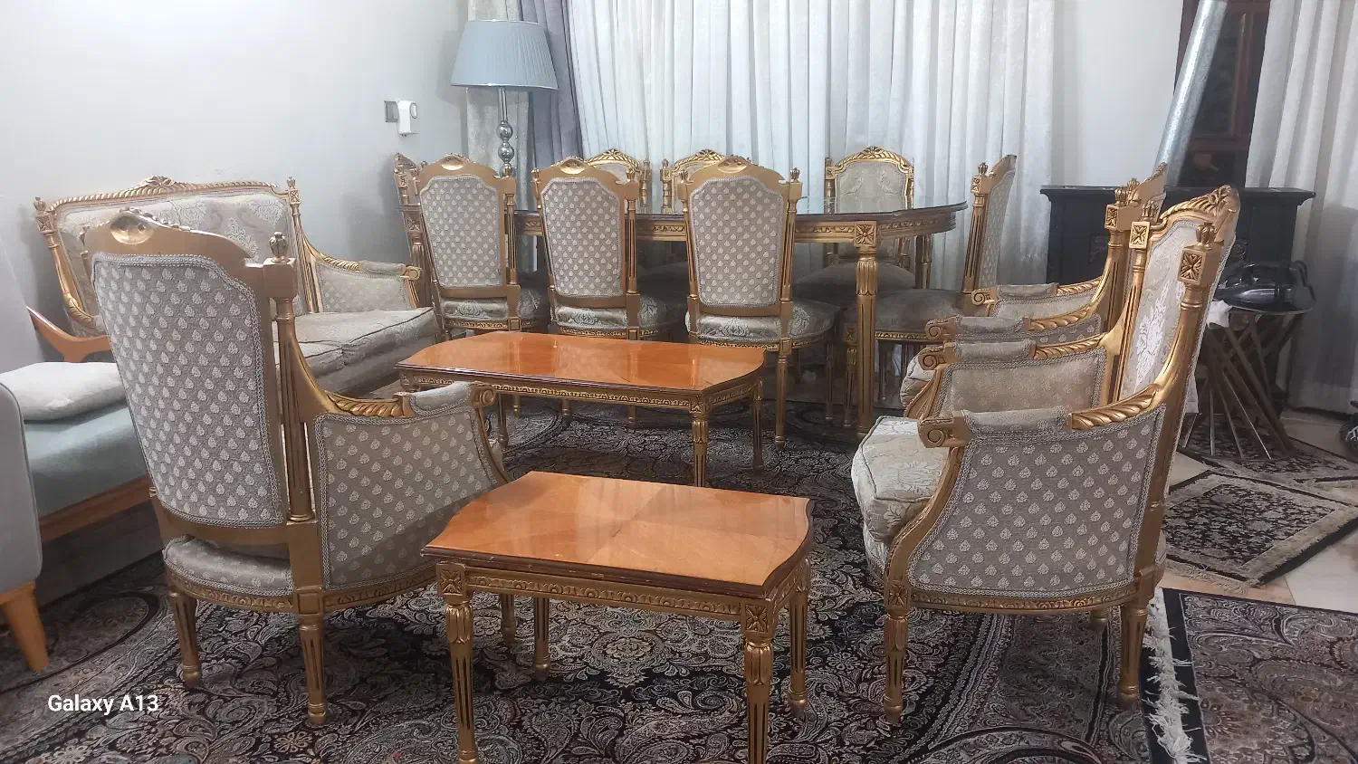 مبل و.میز ناهارخوری استیل در حد نو|مبلمان خانگی و میز عسلی|قائمشهر, |دیوار