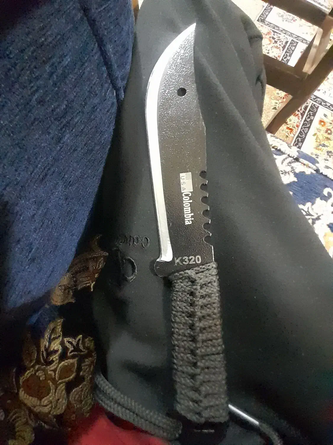 چاقو خوشگل خوش دست|کلکسیون اشیاء عتیقه|مبارکه, |دیوار