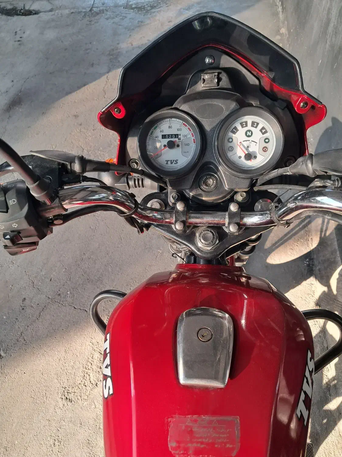 موتور تی وی اس نصف نقد و اقساط|موتورسیکلت|مشهد, سناباد|دیوار
