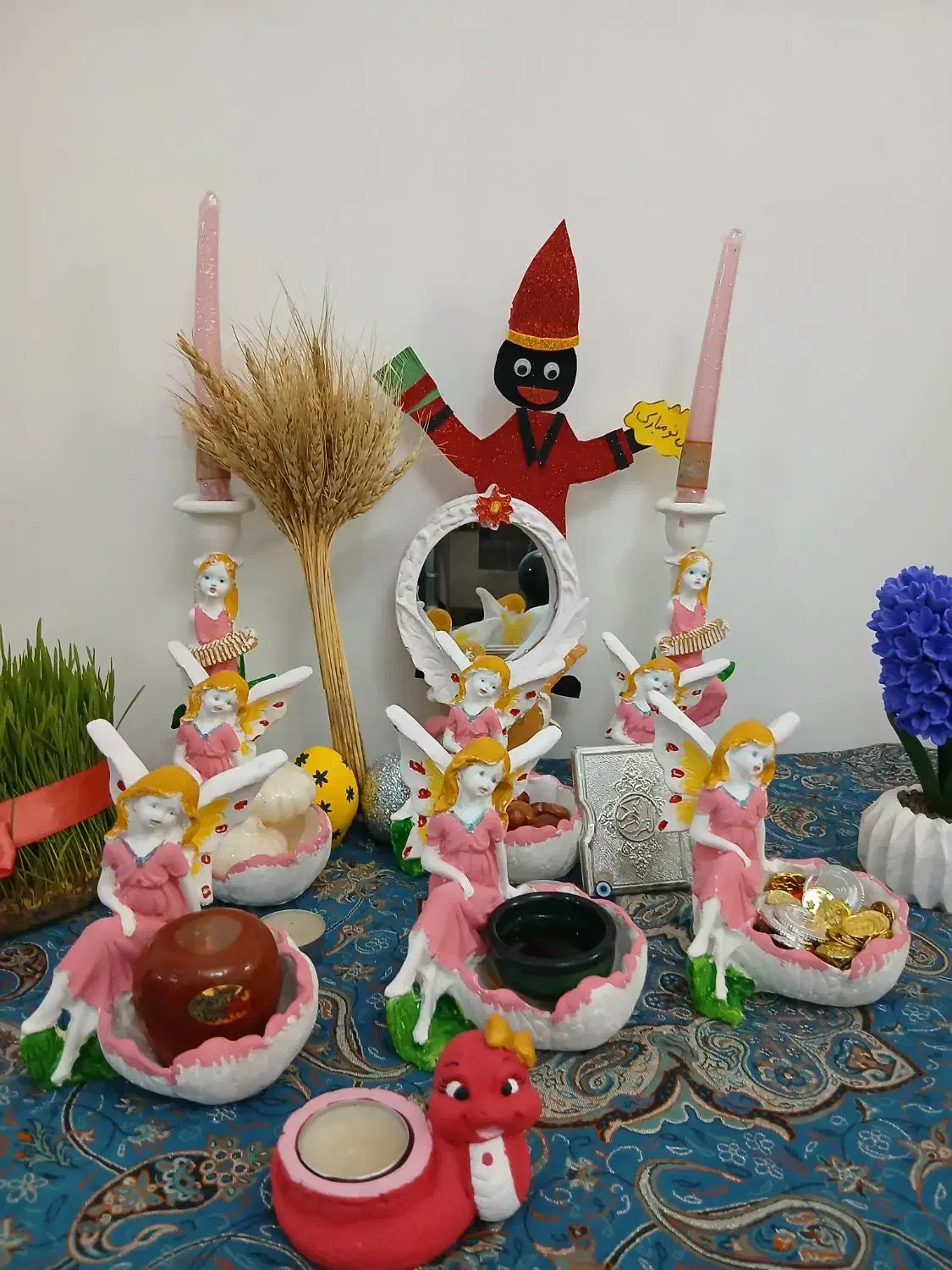 هفت سین فرشته|مجسمه، تندیس، ماکت|رشت, معلولین|دیوار