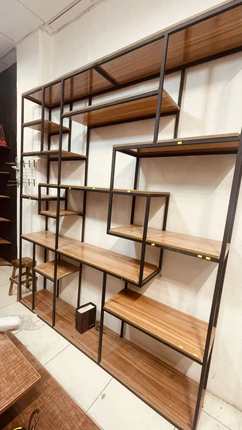 فروش فوری دکور و قفسه|کتابخانه، شلف، قفسههای دیواری|رفسنجان, |دیوار