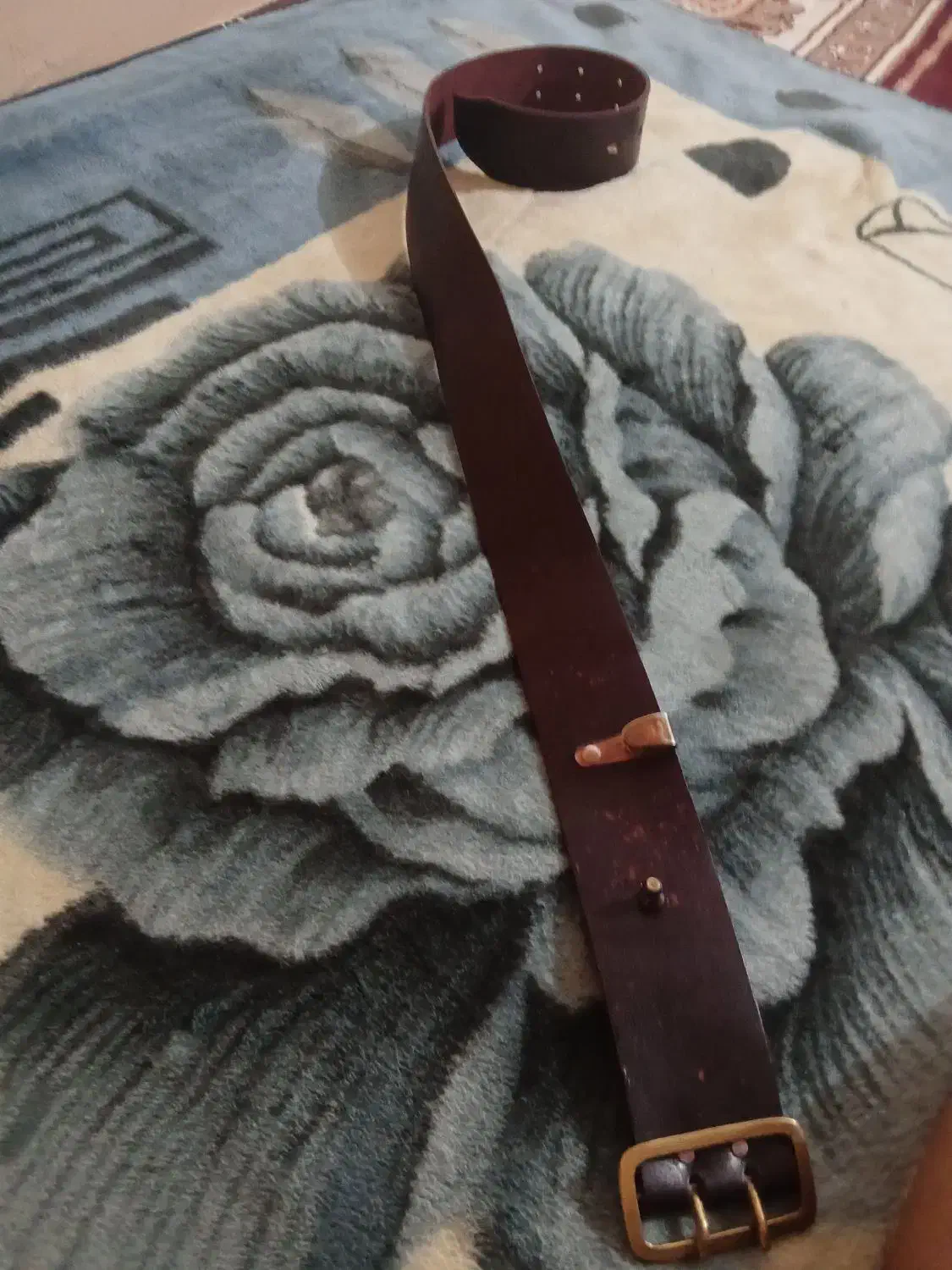 کمربند چرم گاومیش|کیف، کفش، کمربند|بوشهر, |دیوار