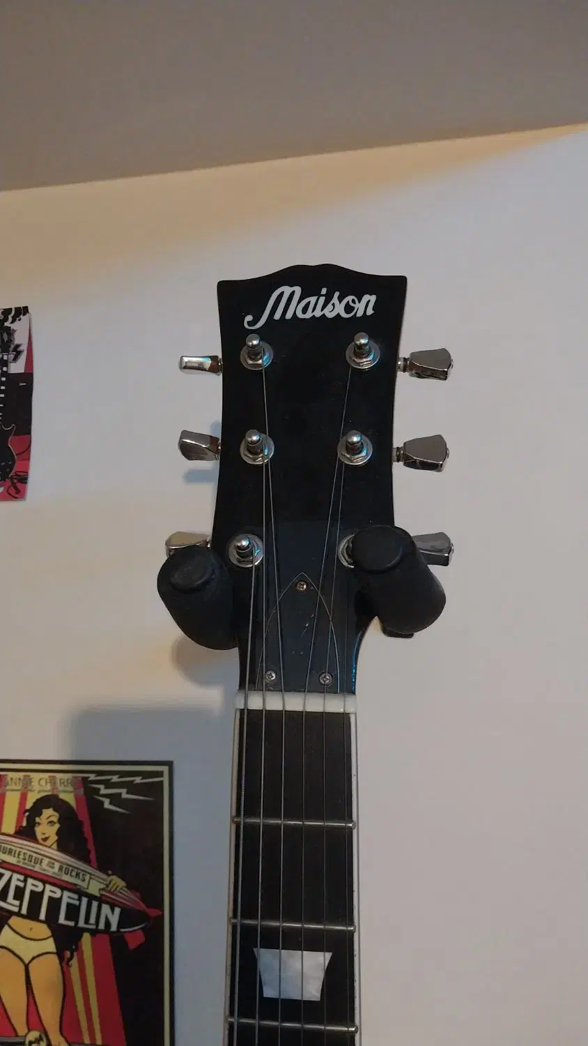 گیتار الکتریک طرح les paul برند maison|گیتار، بیس، امپلیفایر|محمدشهر, همایون ویلا|دیوار