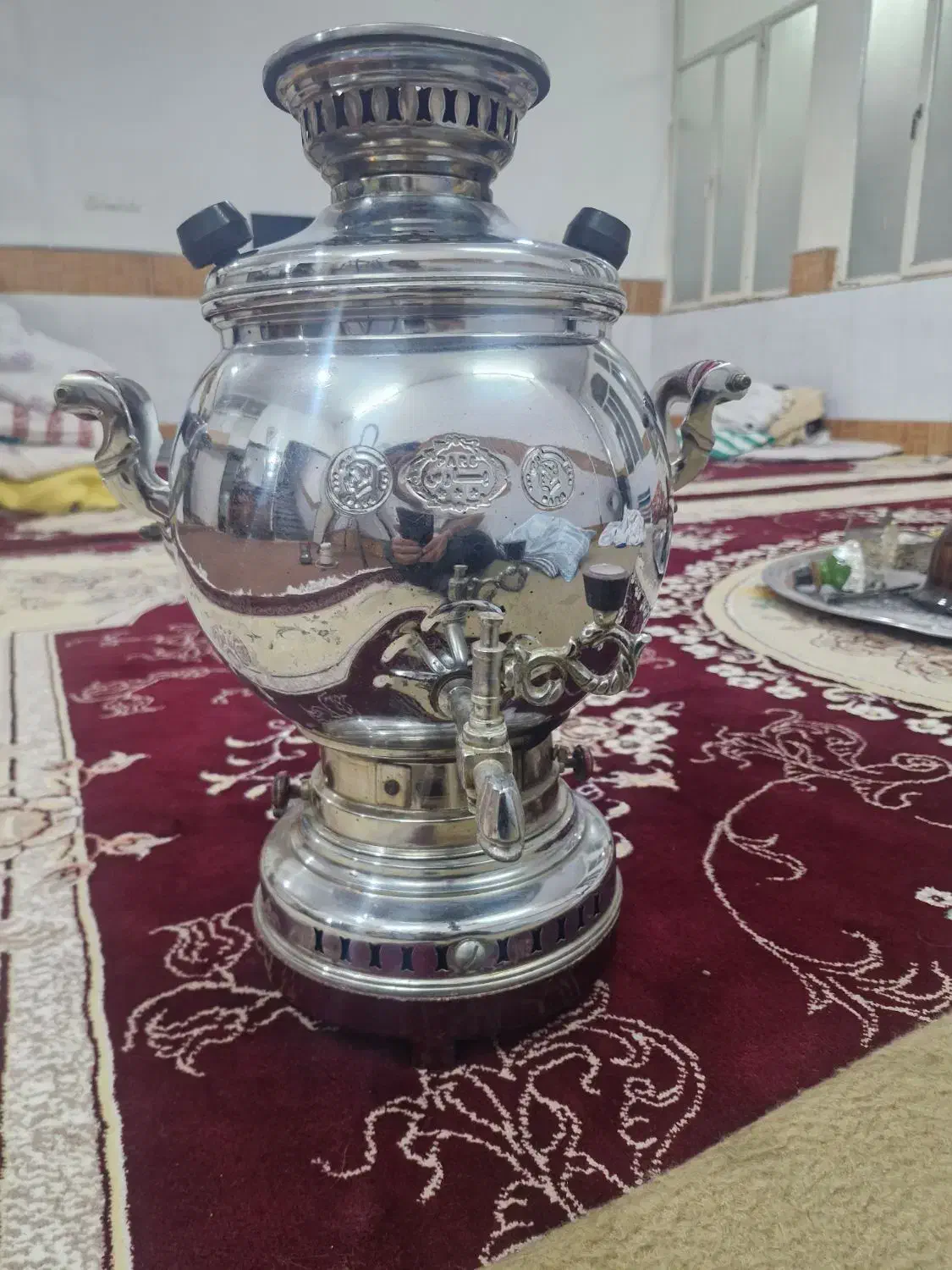 سماور گازی برند پارس|سماور، چایساز، قهوهساز|قم, چهل درخت|دیوار