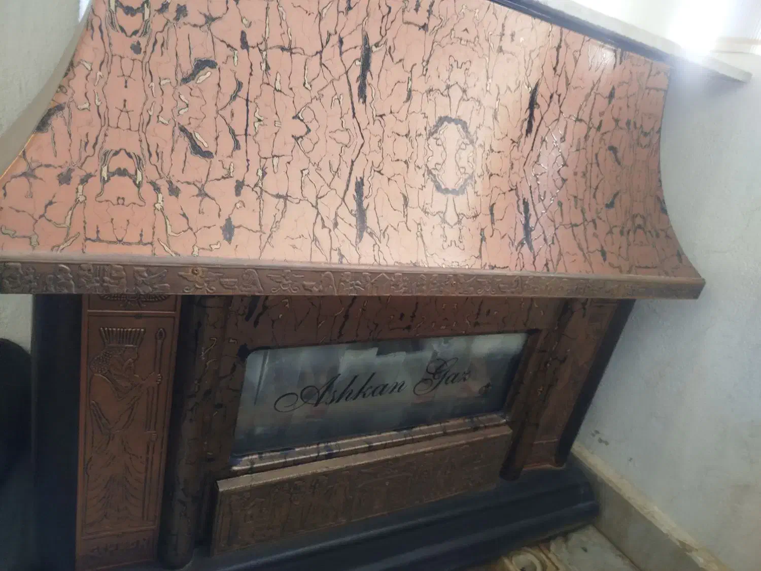 بخاری طرح شومینه|بخاری، هیتر، شومینه|صدرا-فارس, فاز ۱|دیوار