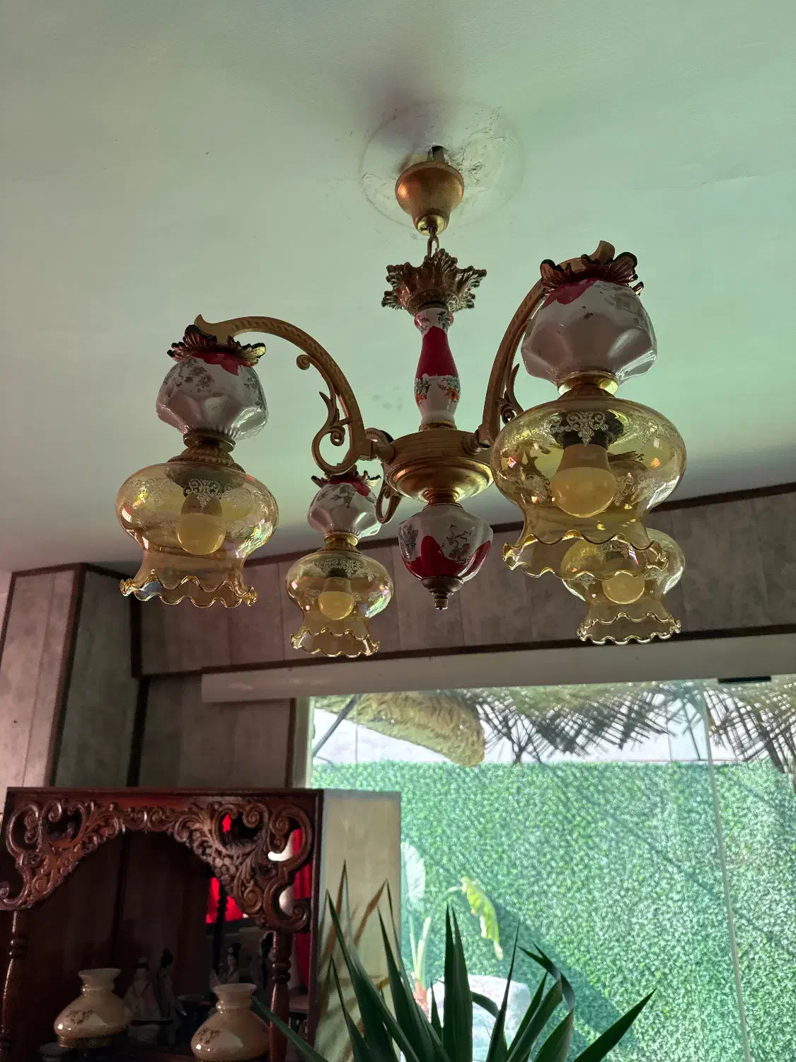 سه عدد لوستر انتیک|لوستر و چراغ آویز|تهران, کاشانک|دیوار