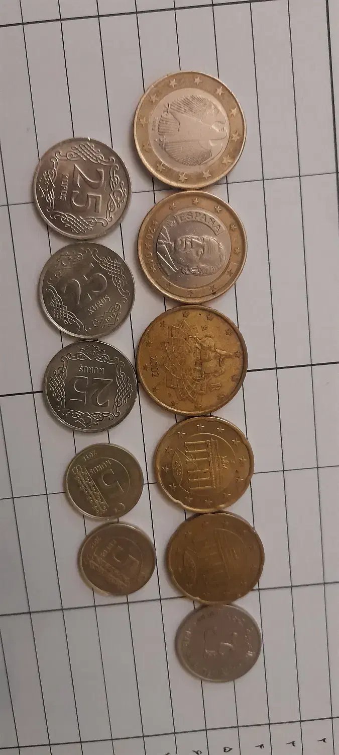 سکه خارجی|کلکسیون سکه، تمبر، اسکناس|شیراز, خلدبرین|دیوار