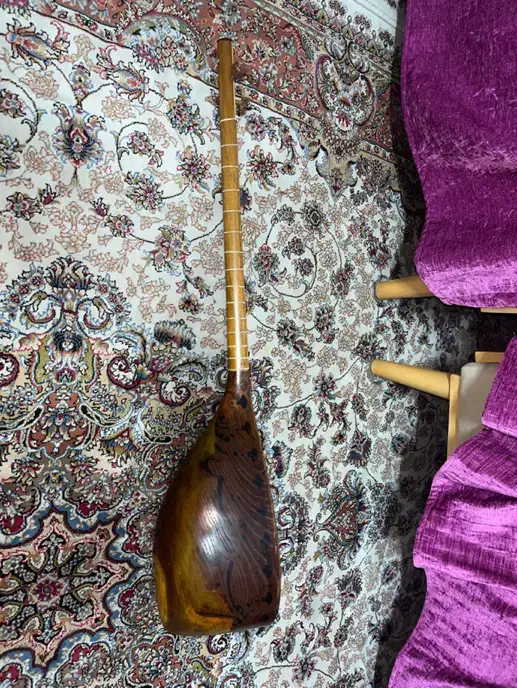 ساز تنبور کاسه ایی|سازهای سنتی|قدس, شهر‌قدس|دیوار