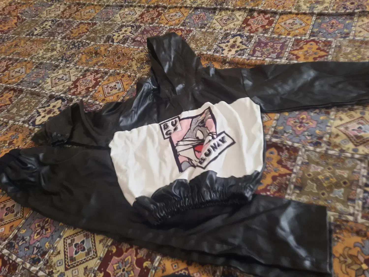 بلوز شلوار چرم|کفش و لباس بچه|قم, گلزار|دیوار