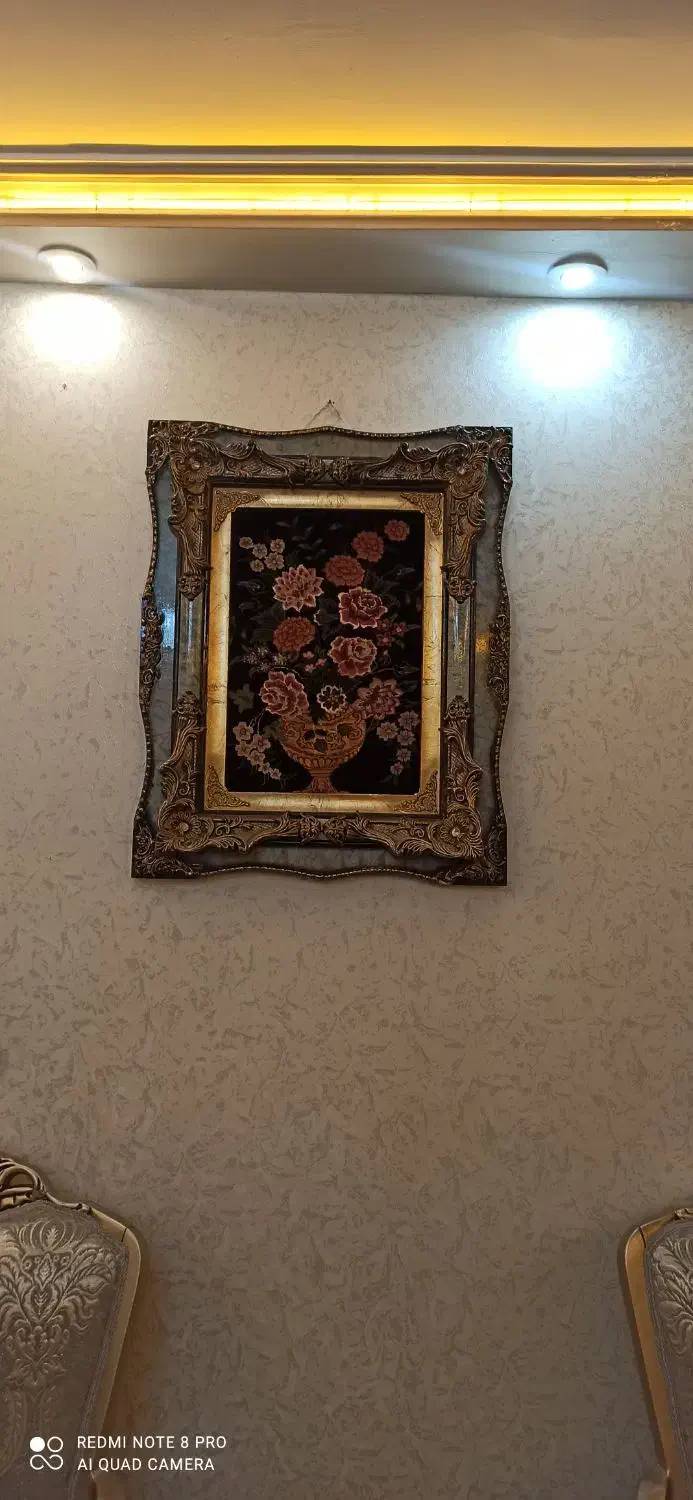 تابلو فرش گل|تابلو فرش|تبریز, |دیوار