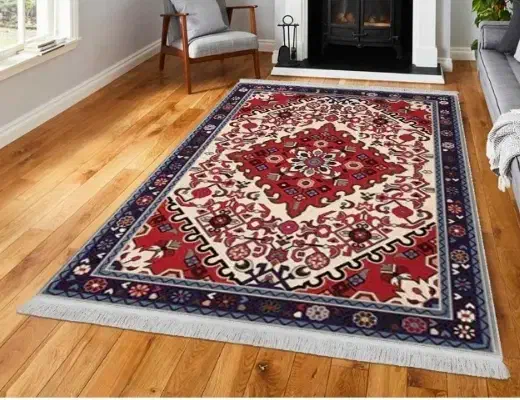 فرش مخمل نادی طرح سنتی کد o162|فرش|کرمانشاه, |دیوار