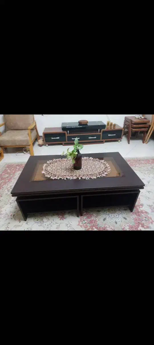 میز جلو مبلی و گل میز|مبلمان خانگی و میز عسلی|شیراز, شهرک والفجر|دیوار