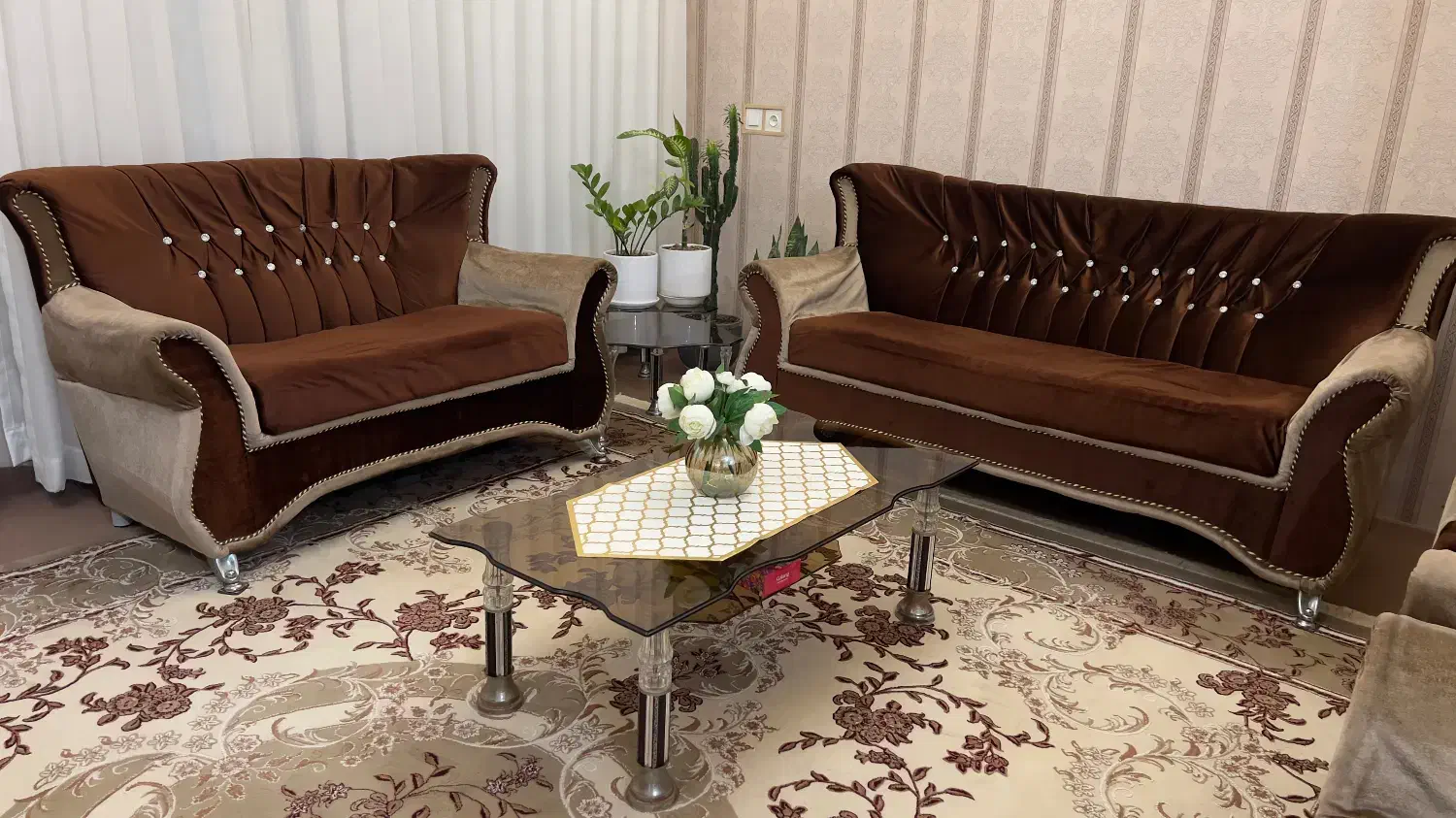 مبل ۷ نفره|مبلمان خانگی و میز عسلی|کردکوی, |دیوار