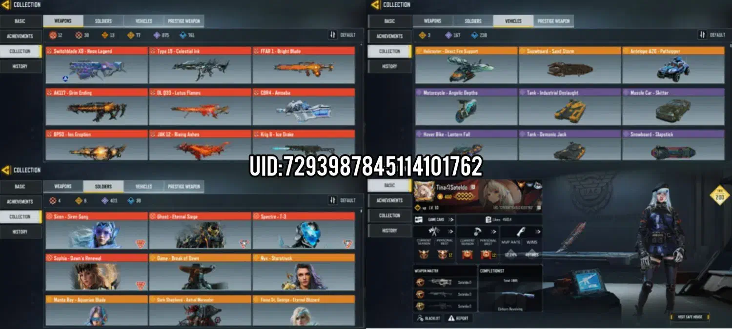 اکانت کالاف گاد|کنسول، بازی ویدئویی و آنلاین|تهران, تهرانپارس غربی|دیوار