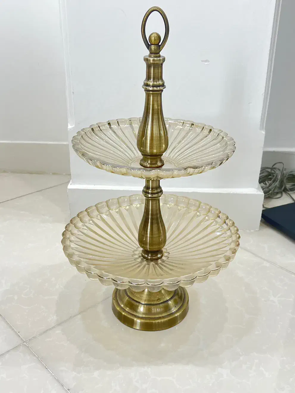 ظرف ۲ طبقه میوه شیرینی|ظروف سرو و پذیرایی|بندرعباس, |دیوار