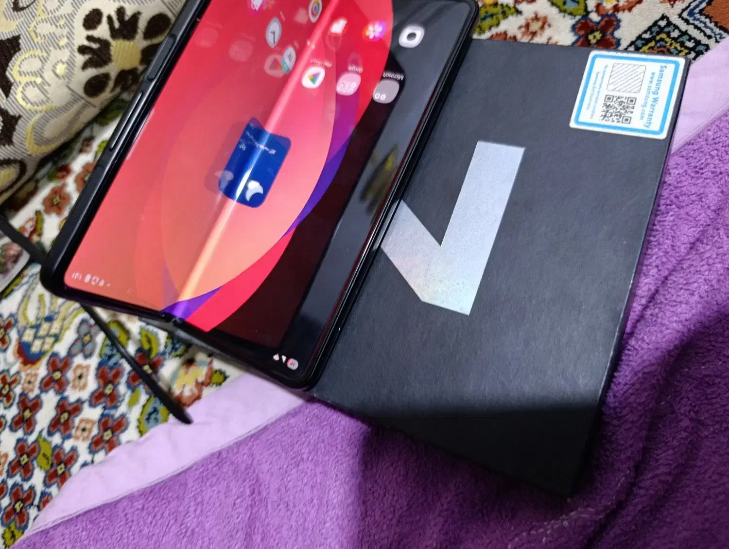 گوشی zفولد3رم 12|موبایل|آبادان, |دیوار