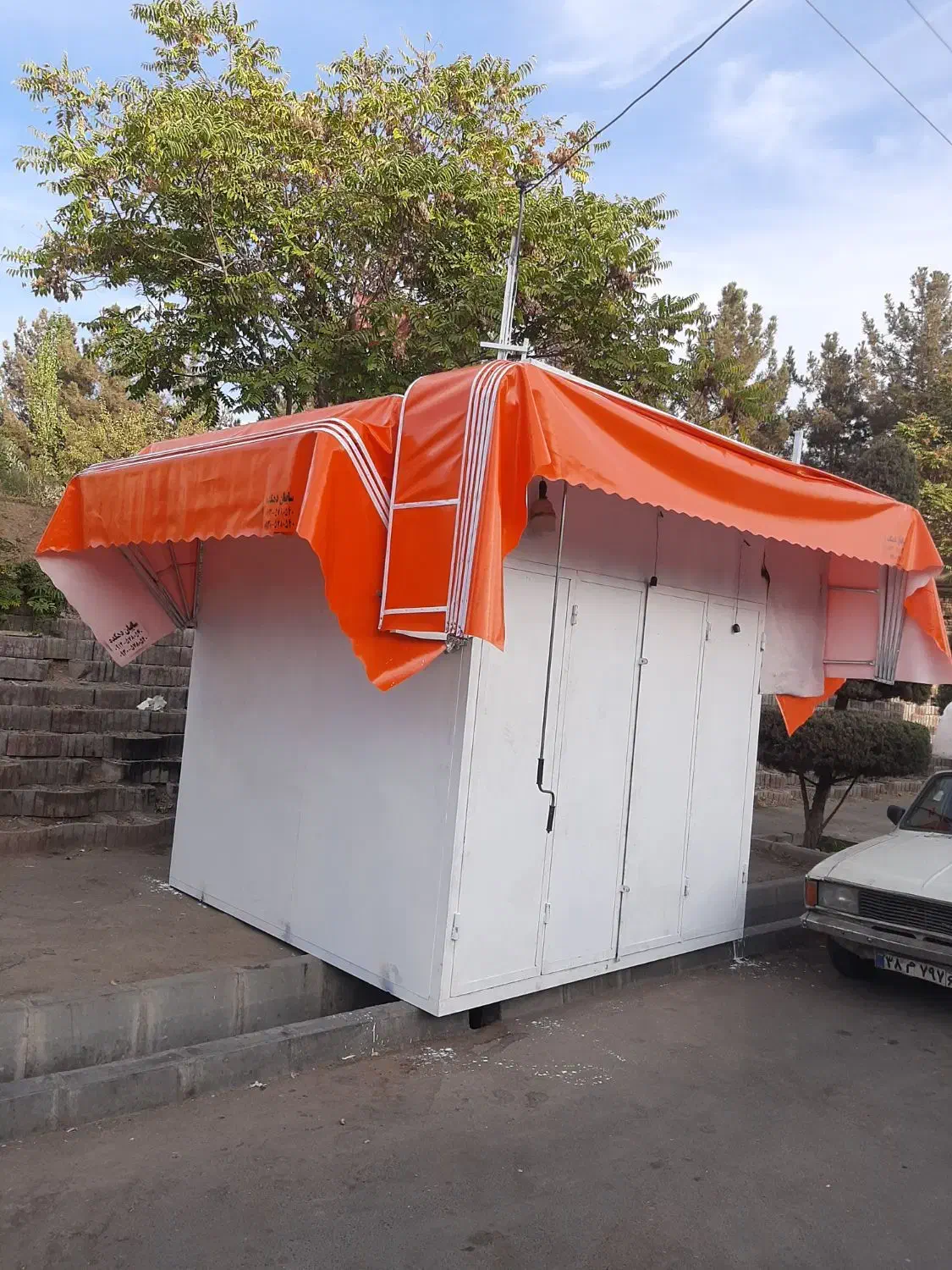 دکه کانکس اتاق نگهبانی کیوسک اتاقک انباری|فروش مغازه و غرفه|کرج, شهرک آسمان|دیوار