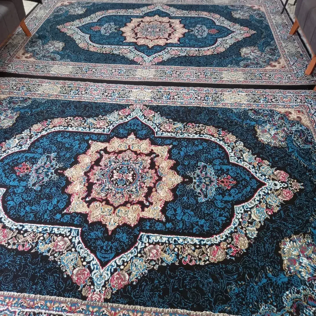 دو عدد فرش شیش متری|فرش|لولمان, |دیوار