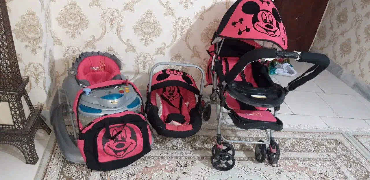 کالسکه و کریر و روروئک و ساک|کالسکه و لوازم جانبی|پاکدشت, پاکدشت (مامازند)|دیوار