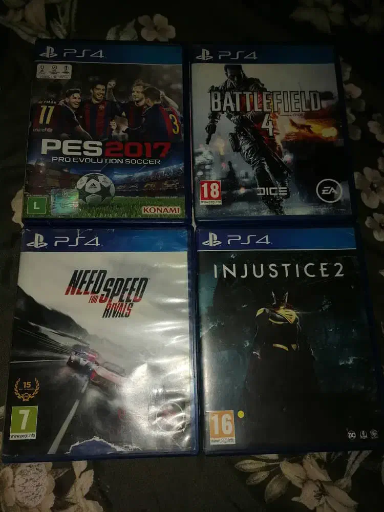 سی دی ps4 چهارعدد|کنسول، بازی ویدئویی و آنلاین|کرج, حصارک بالا|دیوار