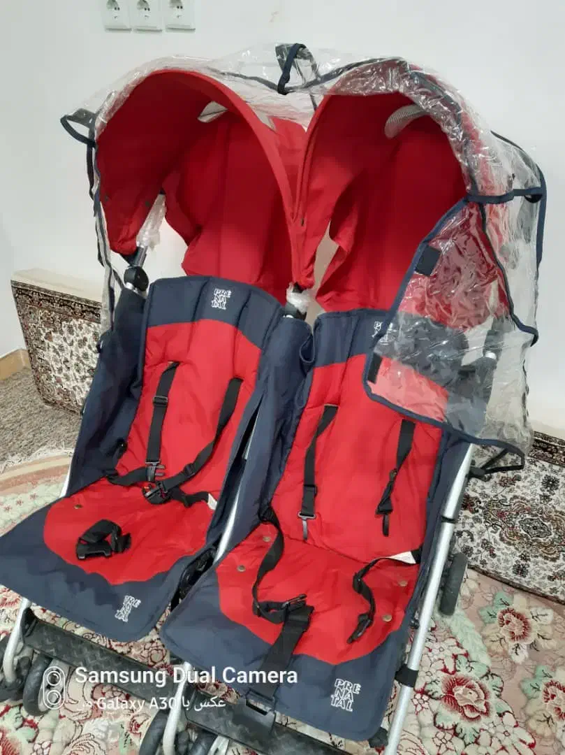 کالسکه دوقلو خارجی|کالسکه و لوازم جانبی|بوشهر, |دیوار