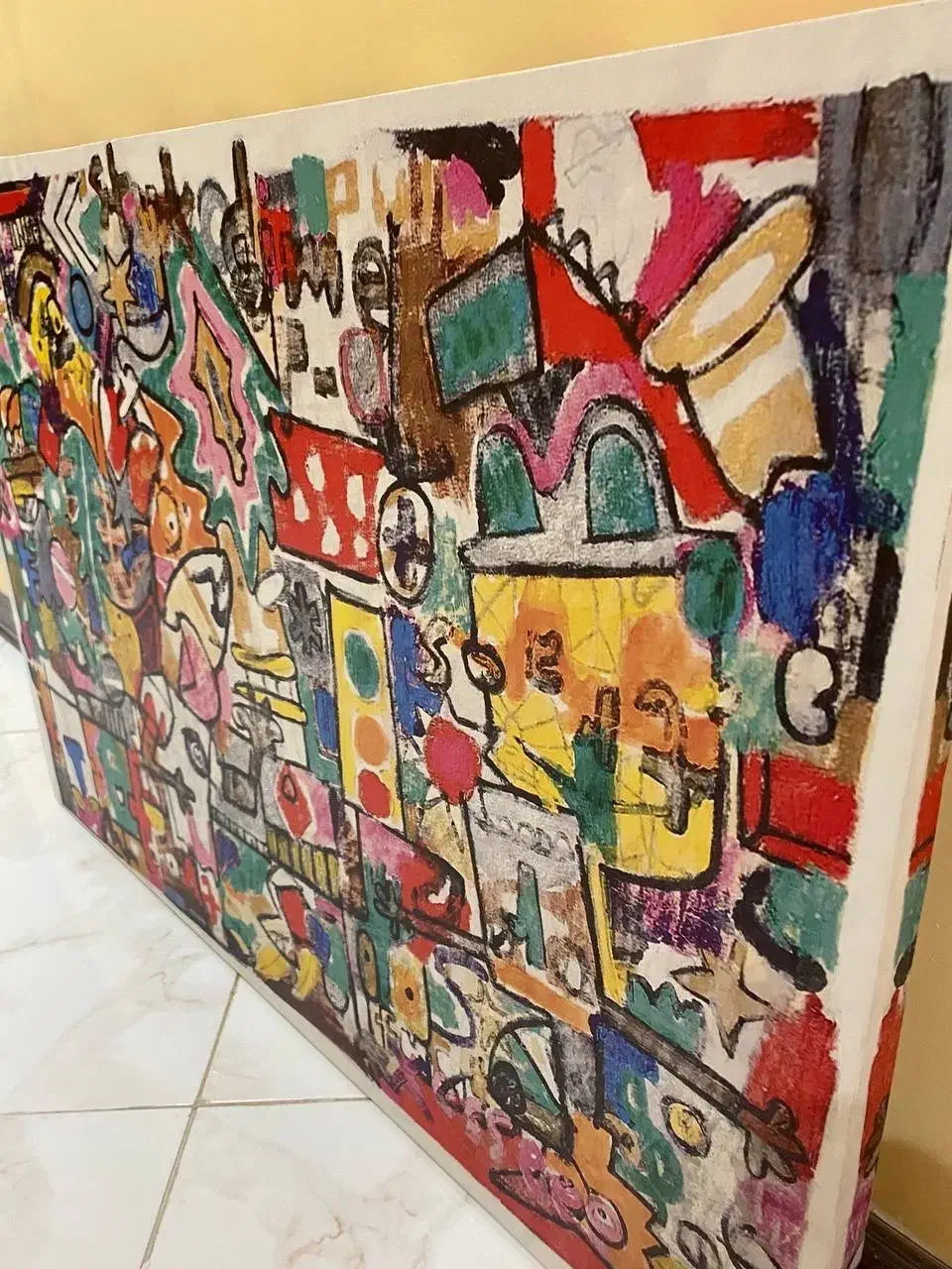 تابلو بوم بزرگ|تابلو، نقاشی، عکس|ورامین, ورامین|دیوار