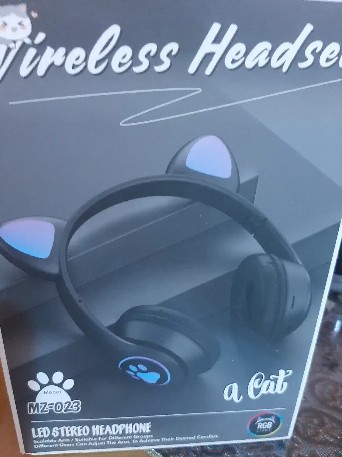 هدفون بلوتوثی مدل چشم گربه ای|صوتی و تصویری|ساوه, |دیوار