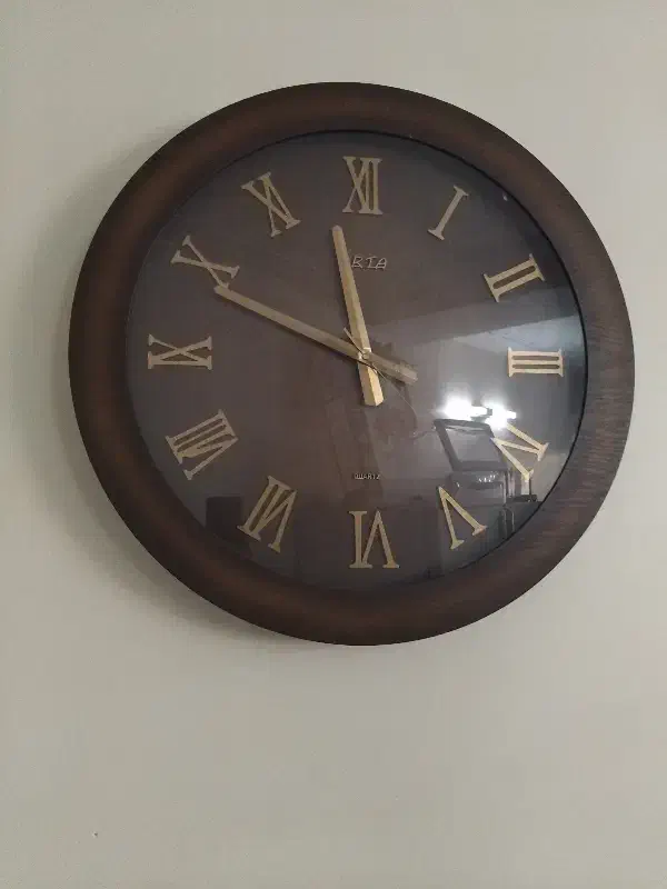 ساعت دیواری چوبی قطر ۷۰|ساعت دیواری و تزئینی|احمدآبادمستوفی, |دیوار