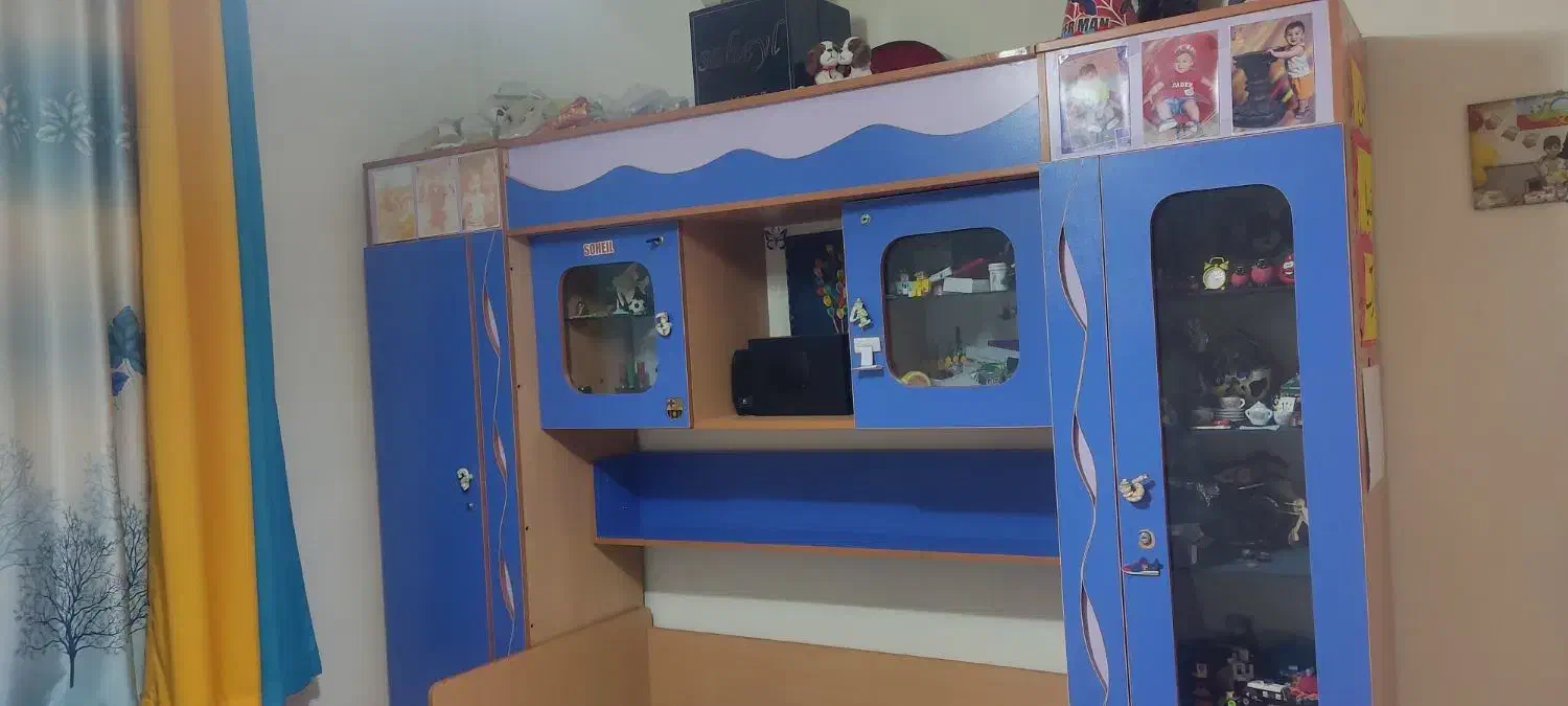 کمد و تخت خواب مدل دریا|اسباب و اثاث بچه|پردیس, فاز ۱۱|دیوار