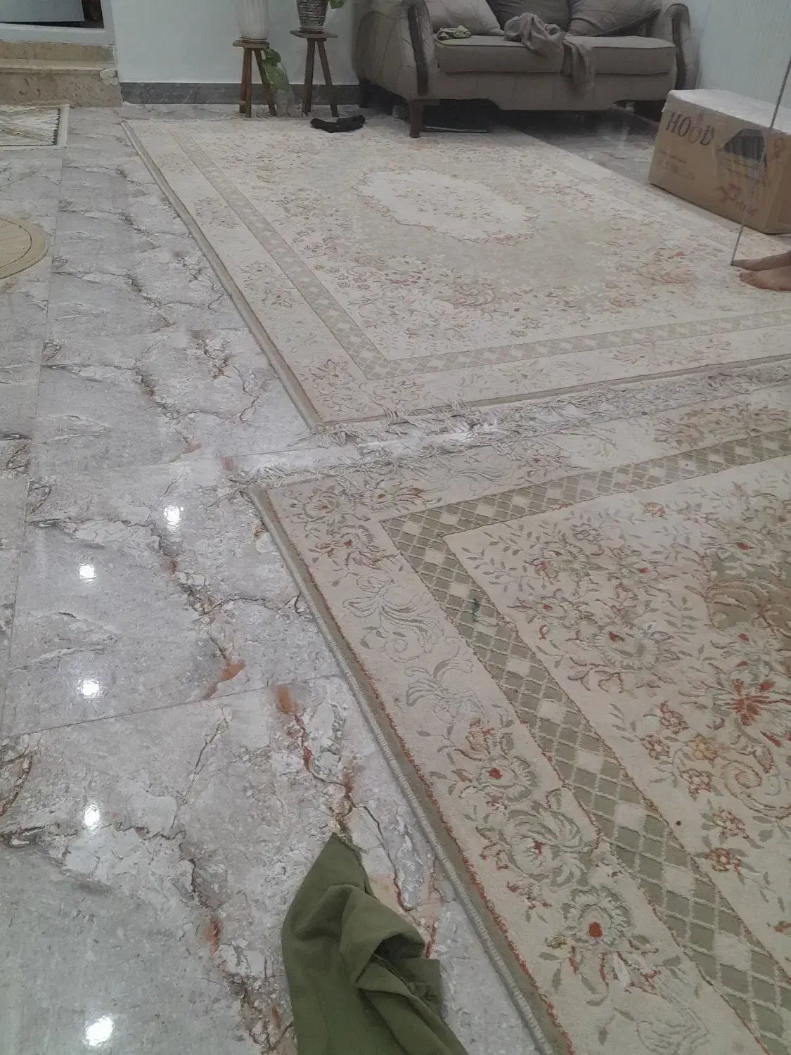 دوتا فرش شش متری|فرش|کومله, |دیوار