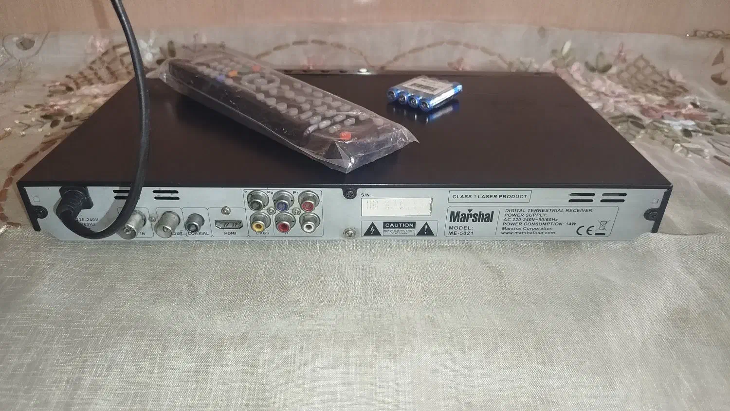 گیرنده دیجیتال و dvd مارشال|صوتی و تصویری|اصفهان, کوجان|دیوار