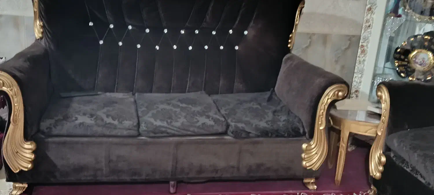 مبل راحتی ۷نفره|مبلمان خانگی و میز عسلی|آبش احمد, |دیوار