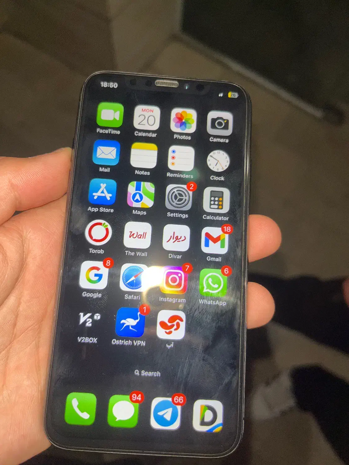 iphone x|موبایل|گلستان (تهران), |دیوار