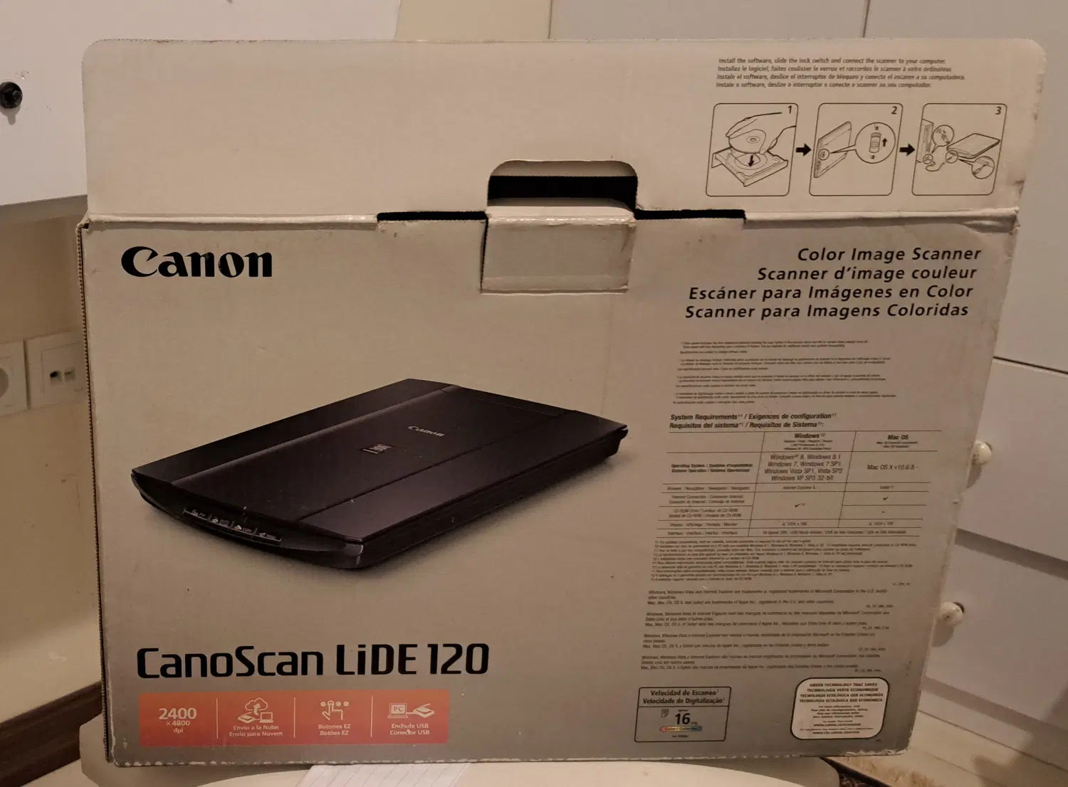 اسکنر CANON LIDE 120|پرینتر، اسکنر، کپی، فکس|تهران, دهقان|دیوار