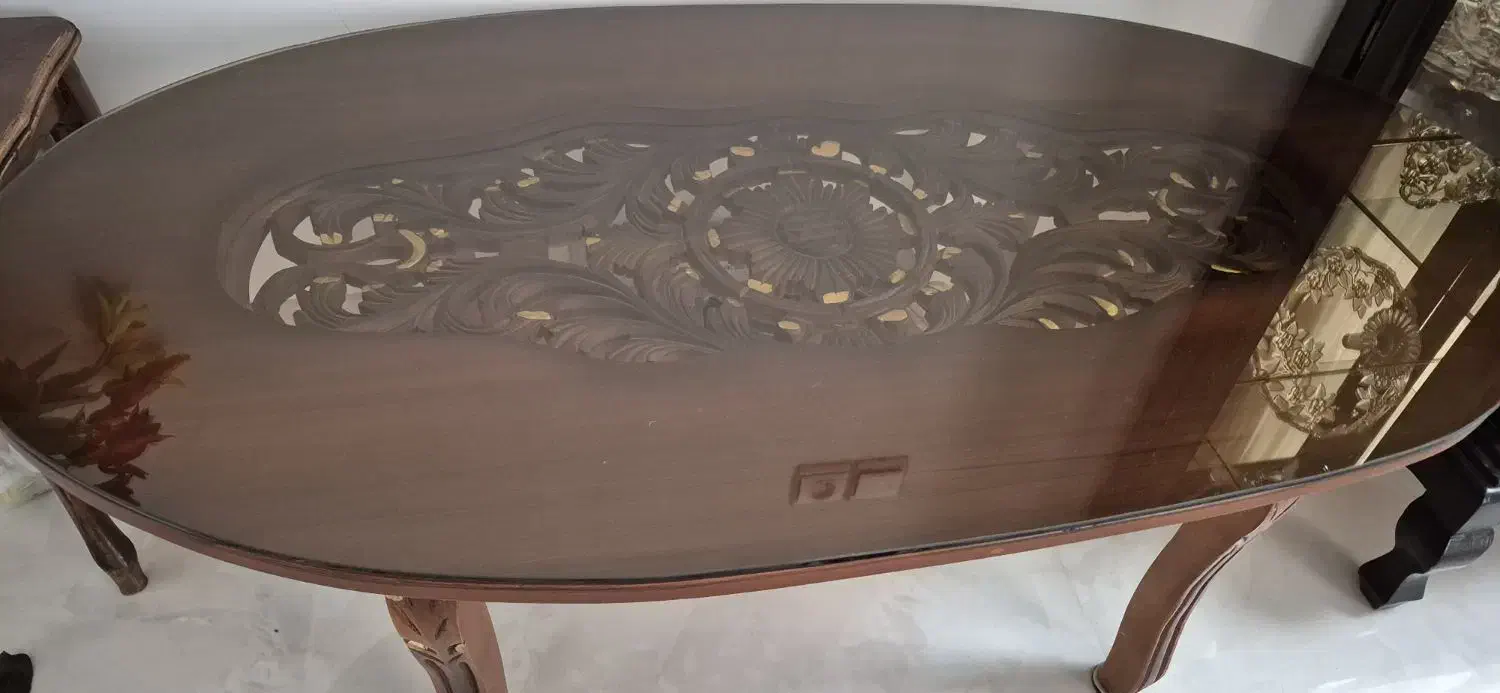 میز جلو مبلی ۲عددعسلی جنس چوب|مبلمان خانگی و میز عسلی|شاهرود, |دیوار