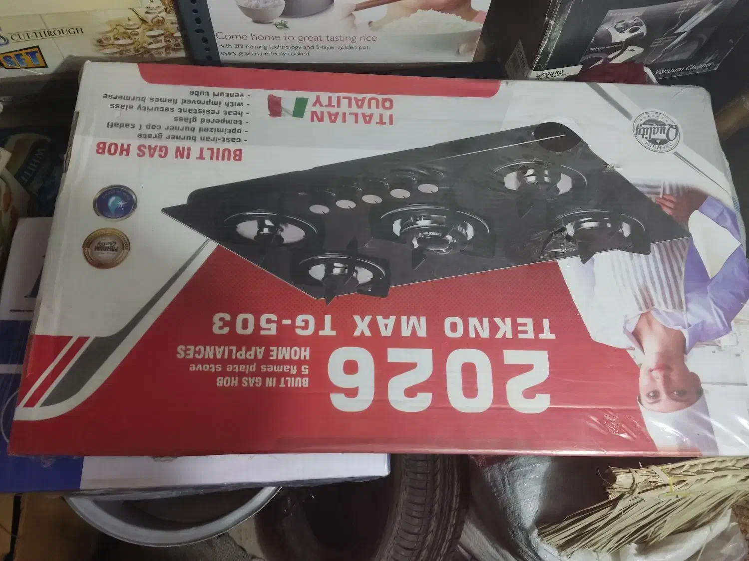 گاز صفحه ای پنج شعله خارجی(امریکایی)|اجاق گاز و لوازم برقی پخت‌وپز|بهبهان, |دیوار