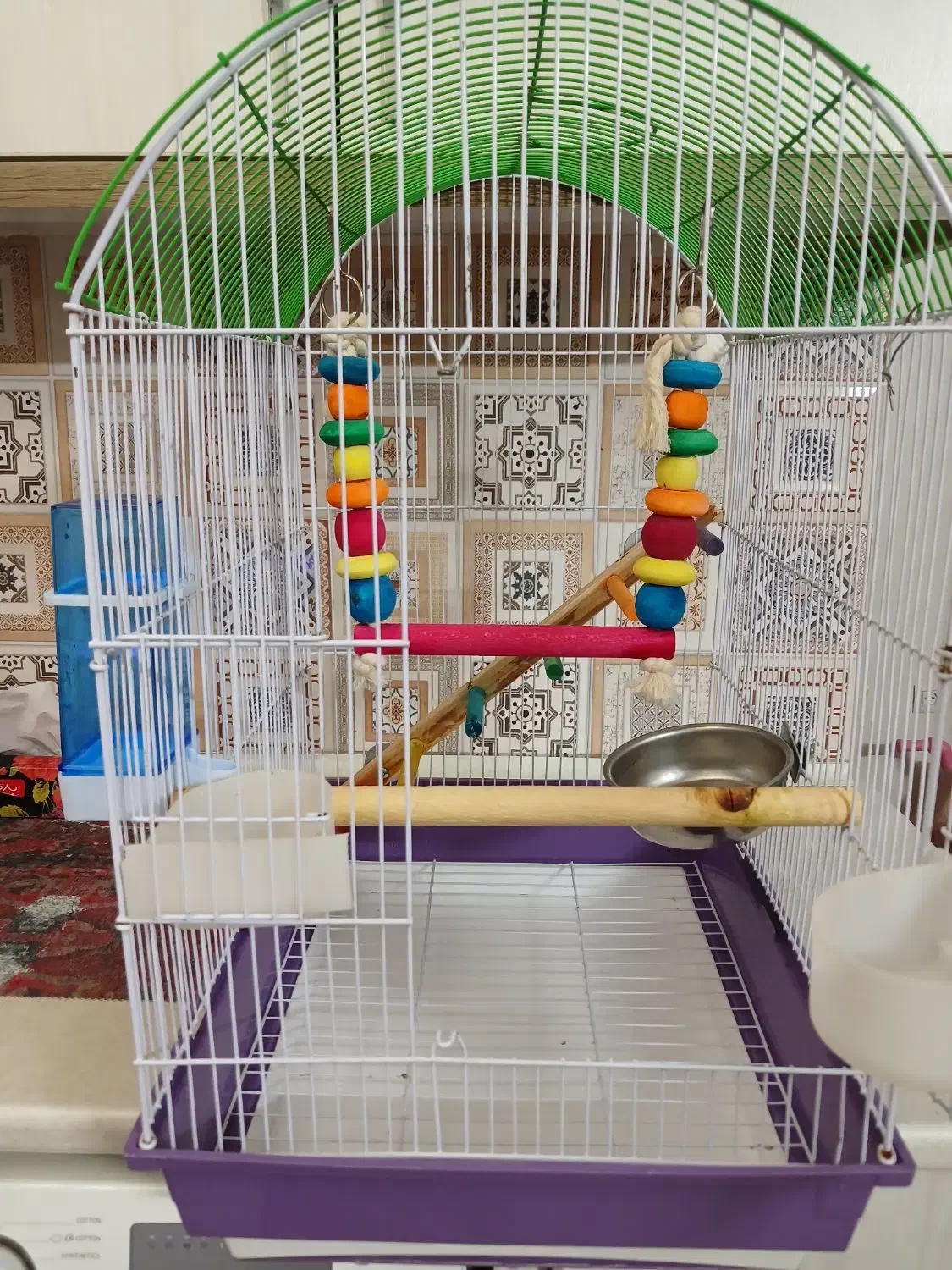 قفس پرنده همراه تمامی لوازم|لوازم جانبی حیوانات|تهران, مشیریه|دیوار