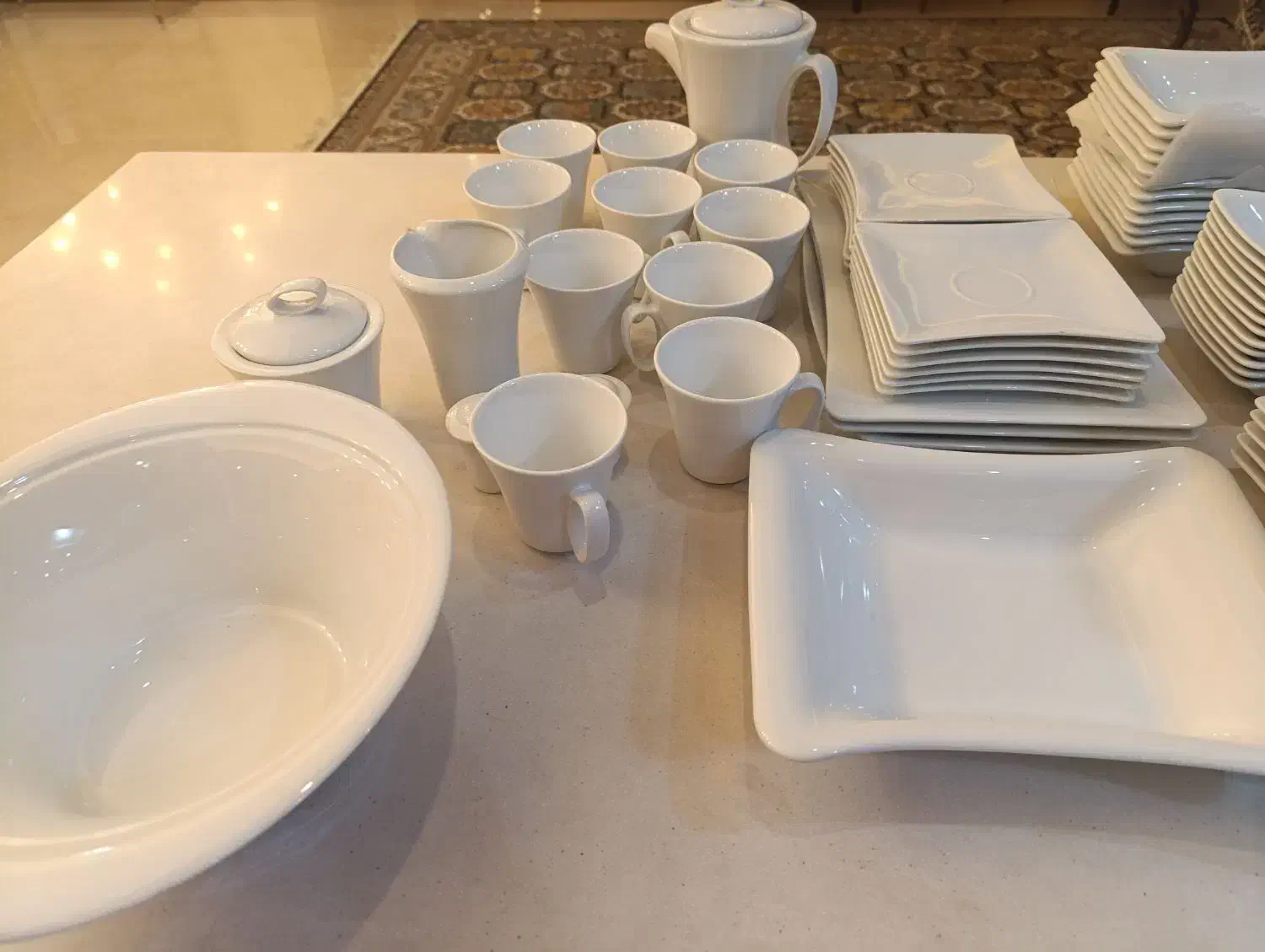 فروش لوازم منزل سرویس غذاخوری وینچی زرین|حراج|تهران, تهرانپارس جنوبی|دیوار