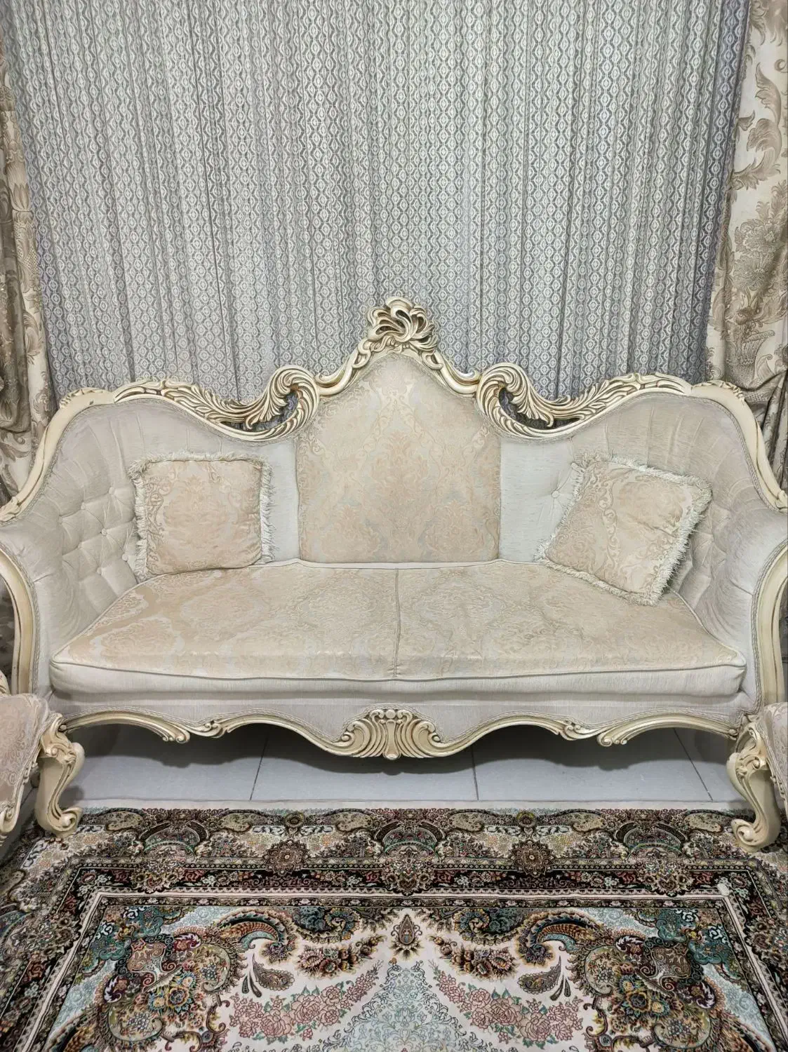 مبل ۷نفره و غذاخوری ۸نفره|مبلمان خانگی و میز عسلی|نسیم‌شهر, |دیوار