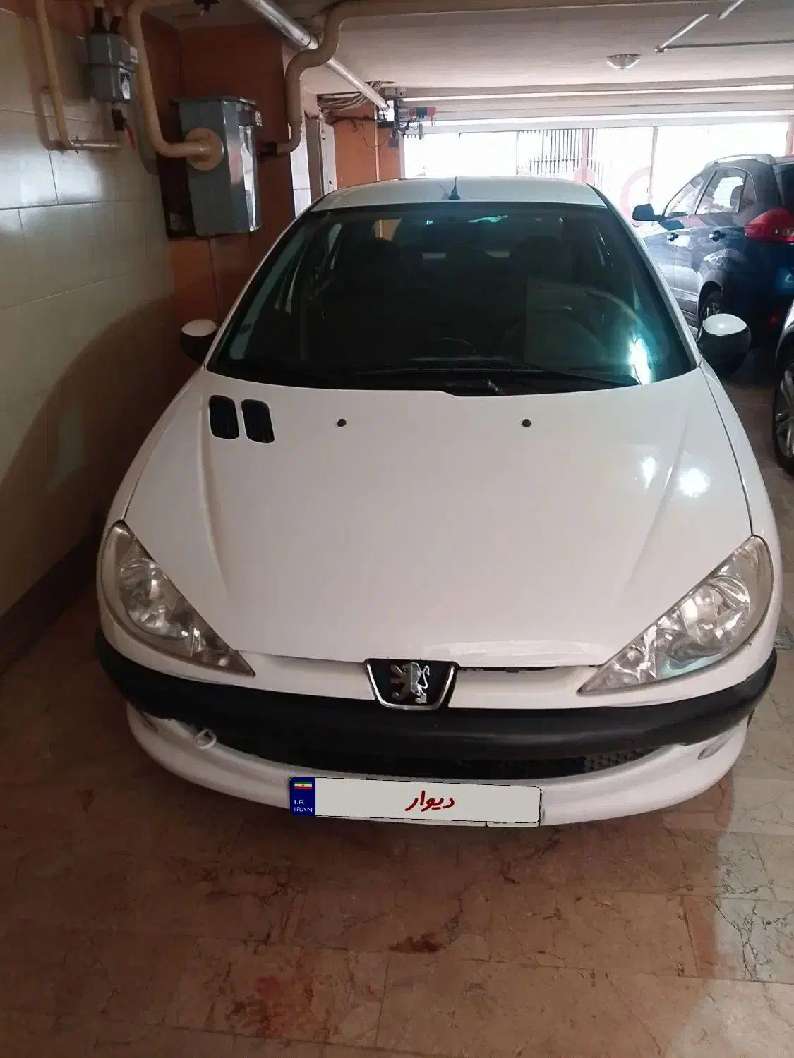 پژو ۲۰۶تیپ ۲ مدل ۹۶ بی رنگ|خودرو سواری و وانت|رشت, چله خانه|دیوار