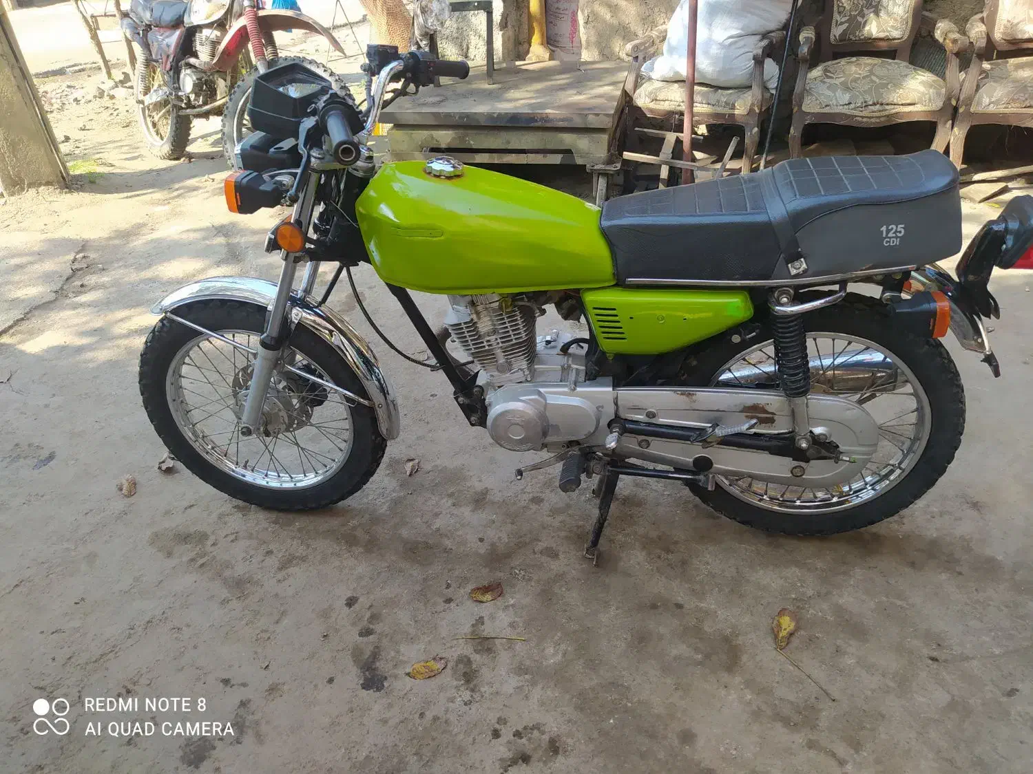 هندا ۲۰۰ جلو دیسک مدل ۹۰|موتورسیکلت|اطاقور, |دیوار