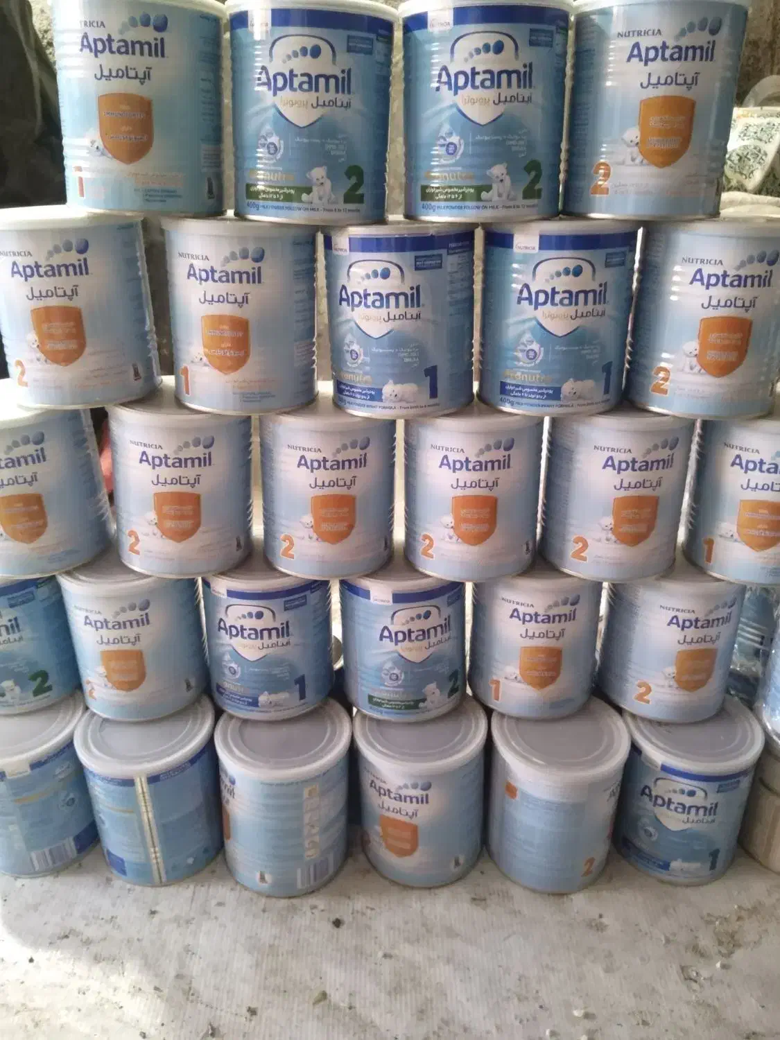 جعبه شیرخشک تعداد 40عدد|ظروف نگهدارنده، پلاستیکی، یک‌بارمصرف|سبزوار, قاضی زاد|دیوار