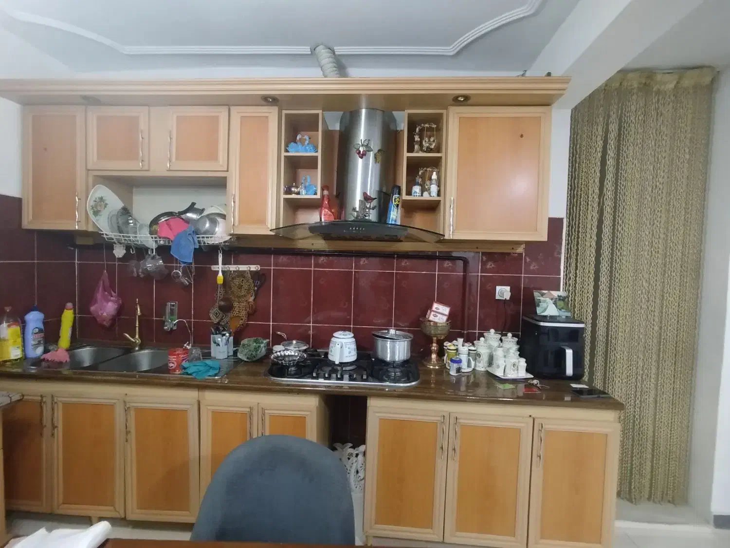 کابینت ام دی اف|آبچکان و نظمدهنده ظروف|آستانه اشرفیه, |دیوار