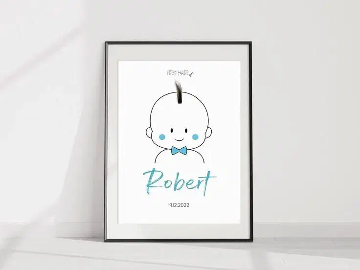 تابلو موی کودک ۱۰۰ تومن|اسباب و اثاث بچه|قزوین, |دیوار