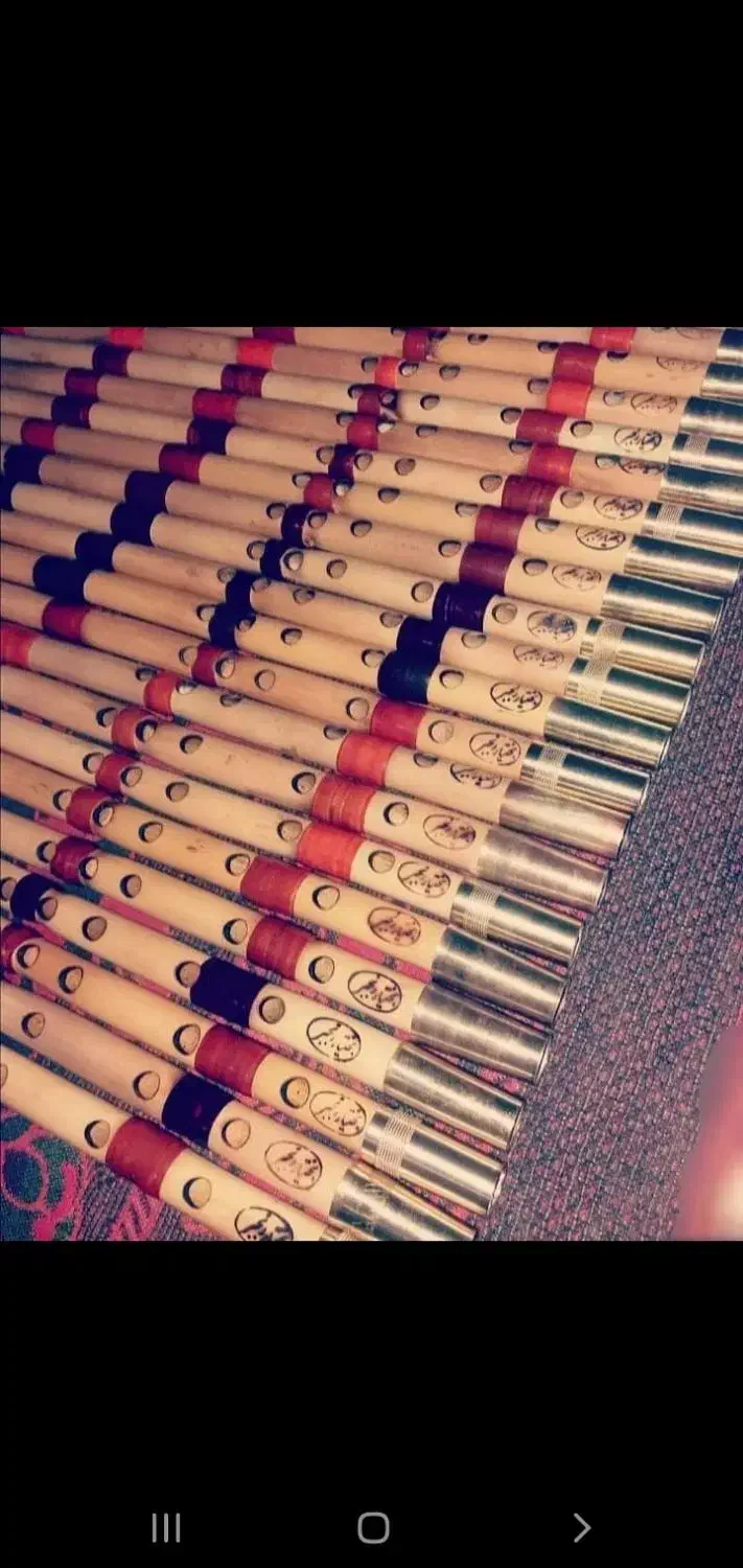 نی هفت بند استاد بختیار رنجبر|سازهای بادی|اردبیل, |دیوار